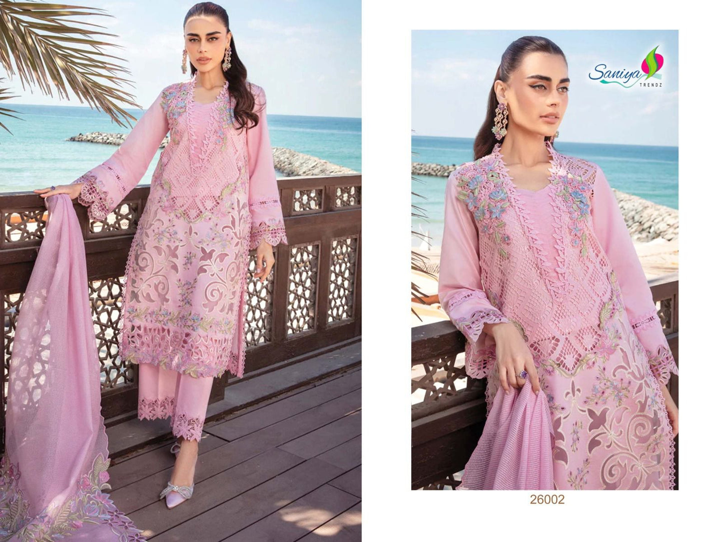 26002 Rang Rasiya Vol 26 Saniya Trendz Chikankari Pakistani Salwar Suits