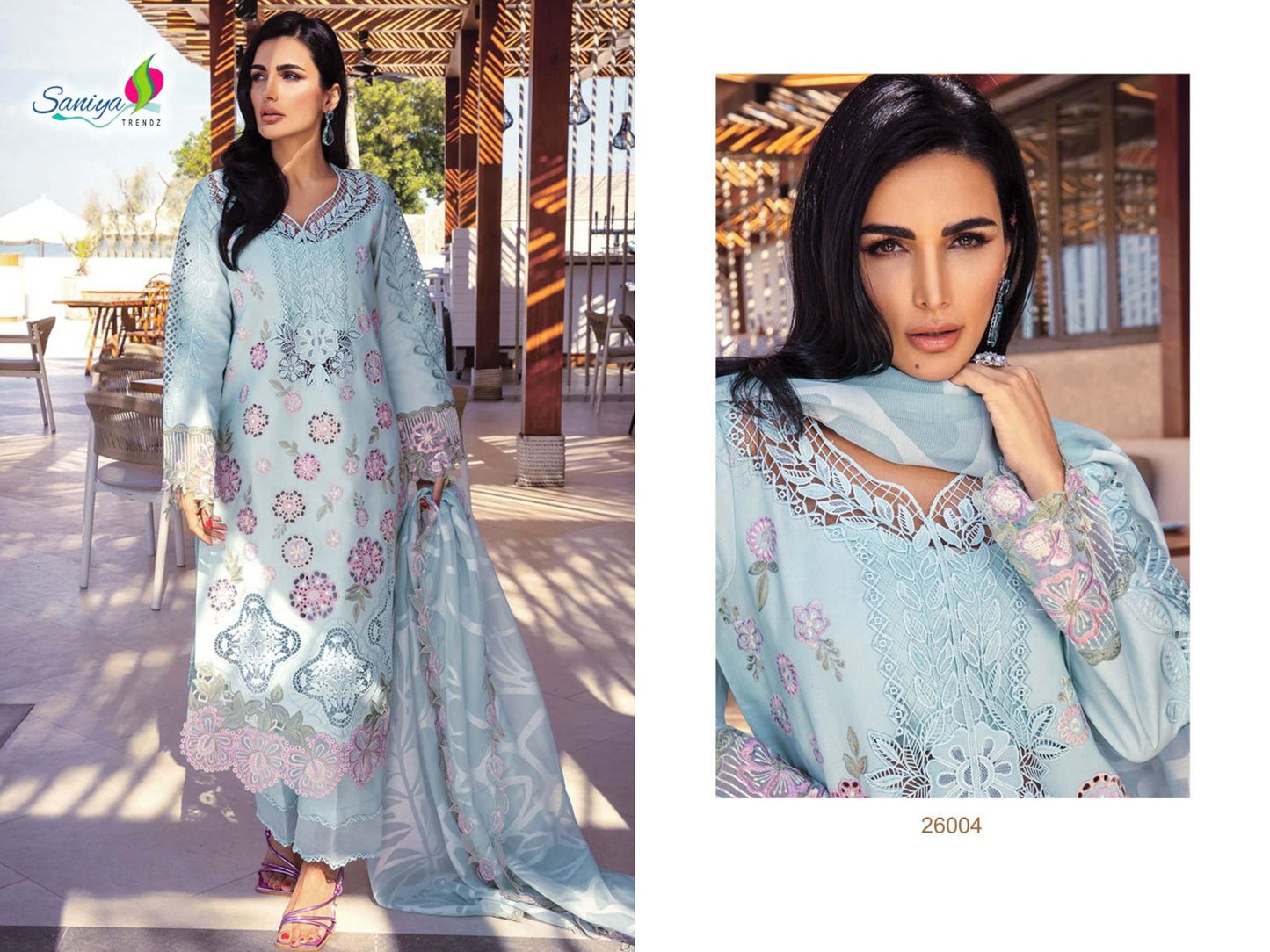 26004 Rang Rasiya Vol 26 Saniya Trendz Chikankari Pakistani Salwar Suits