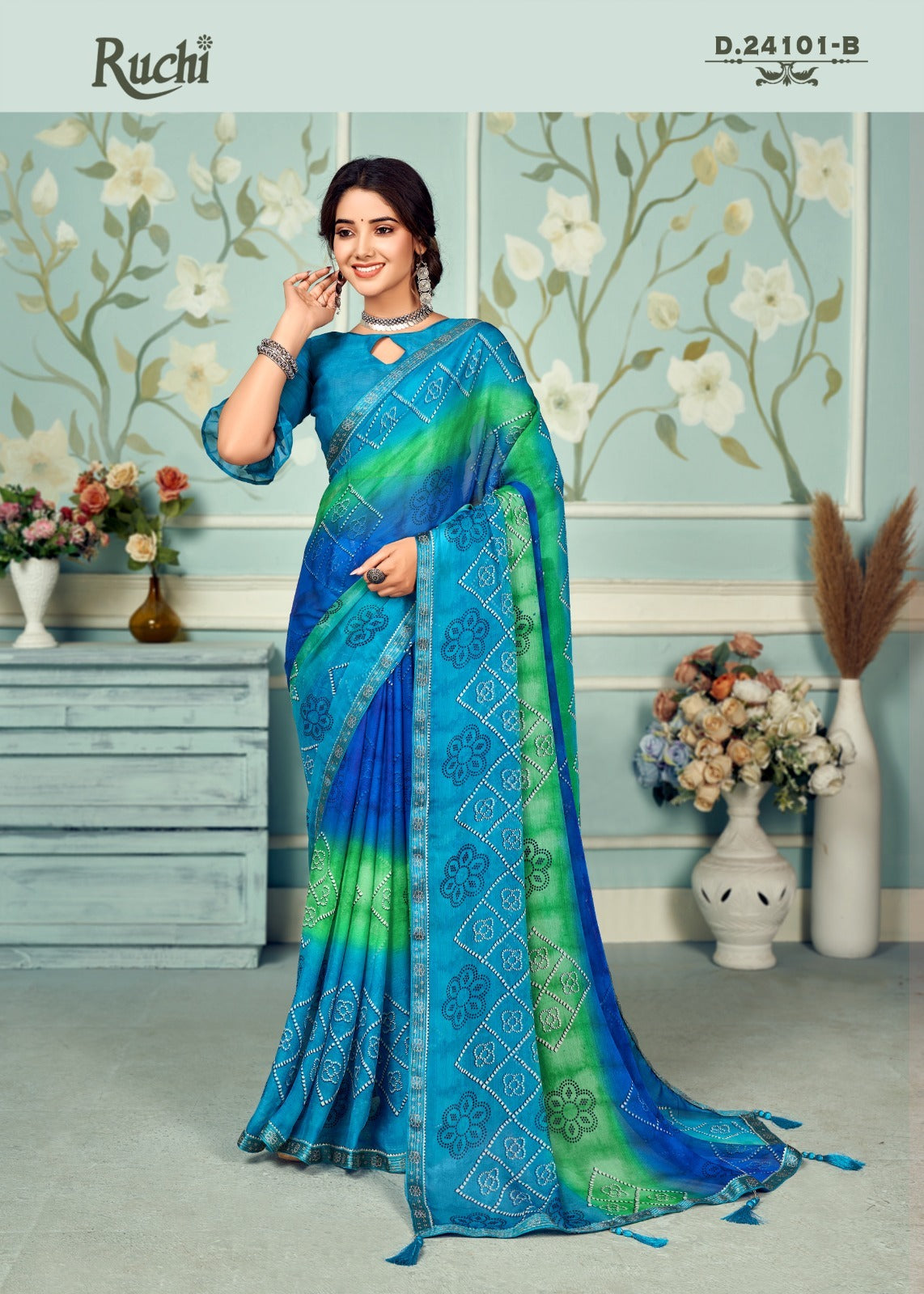 24101B Dhun Vol 4 Ruchi Sarees