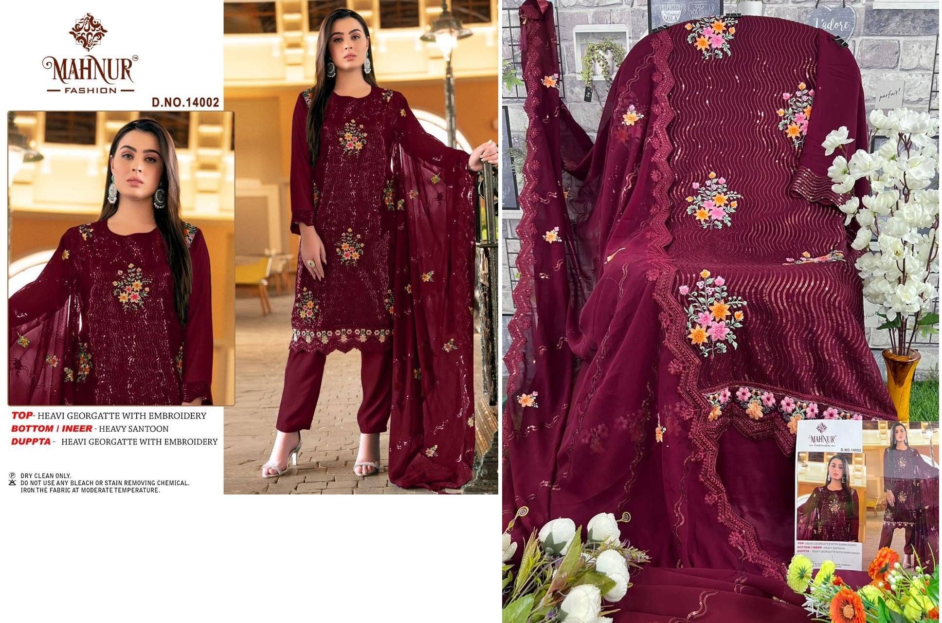 14002 Emaan Adeel Premium Collection Vol 14 Mahnur Pakistani Salwar Suits