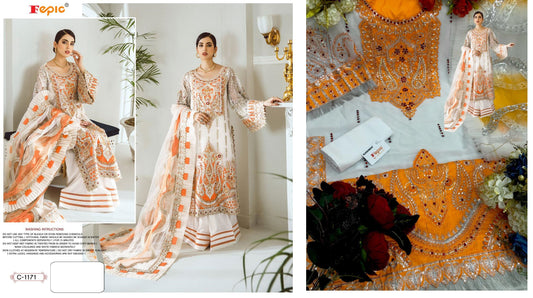 C-1171 Rosemeen Fepic Pakistani Salwar Suits