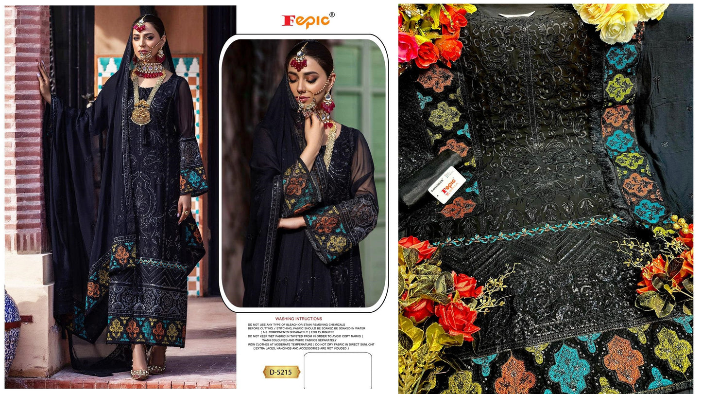 D-5215 Rosemeen Fepic Pakistani Salwar Suits