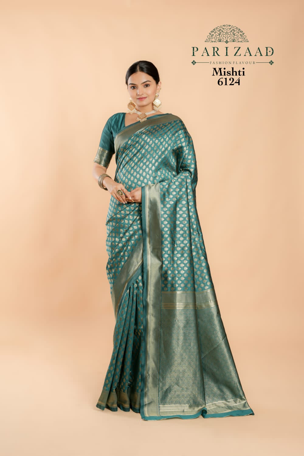 6124 Mishti Parizaad Sarees