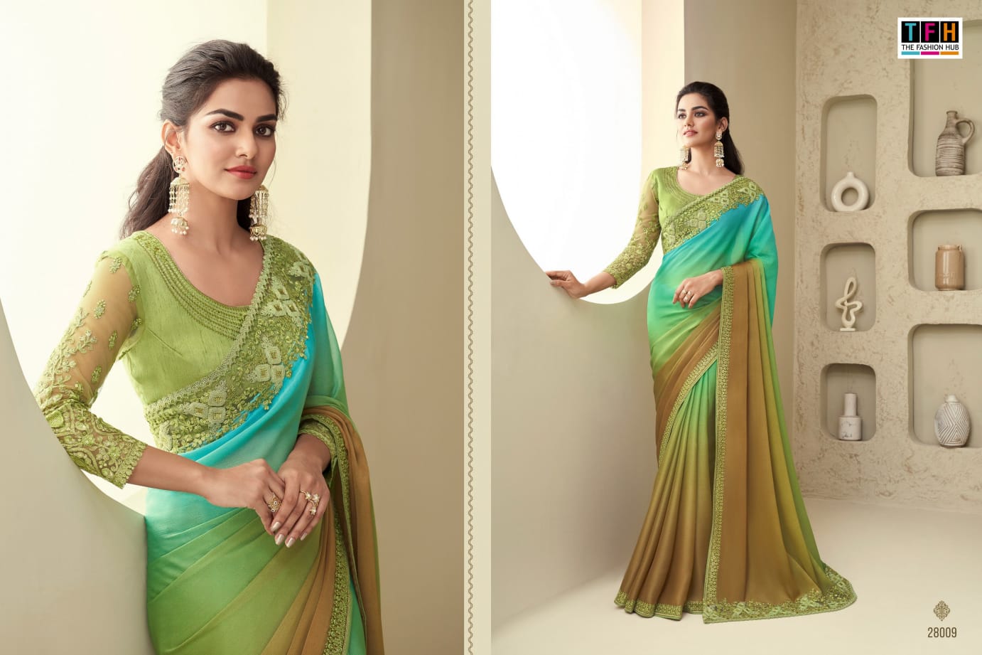 28009 Silver Screen Vol 18 Tfh Sarees