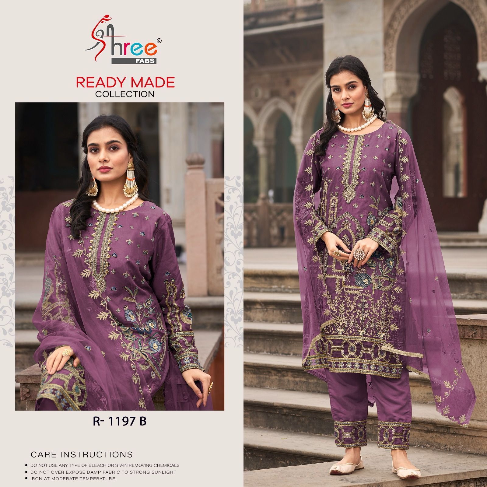 1197B Shree Fabs Pakistani Readymade Suits