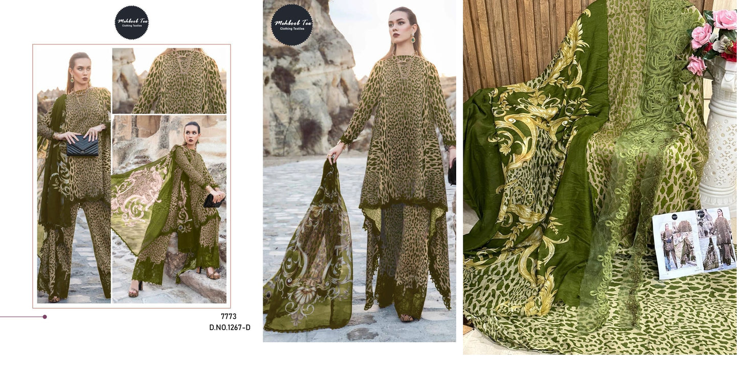 1267D Mehboob Tex Pakistani Salwar Suits