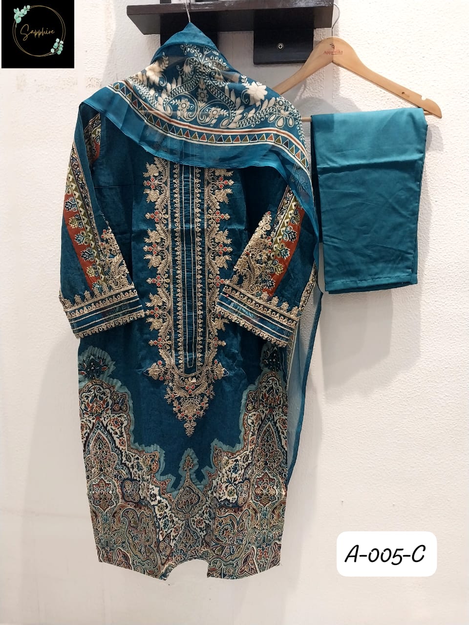 005C Sapphire Pakistani Readymade Suits