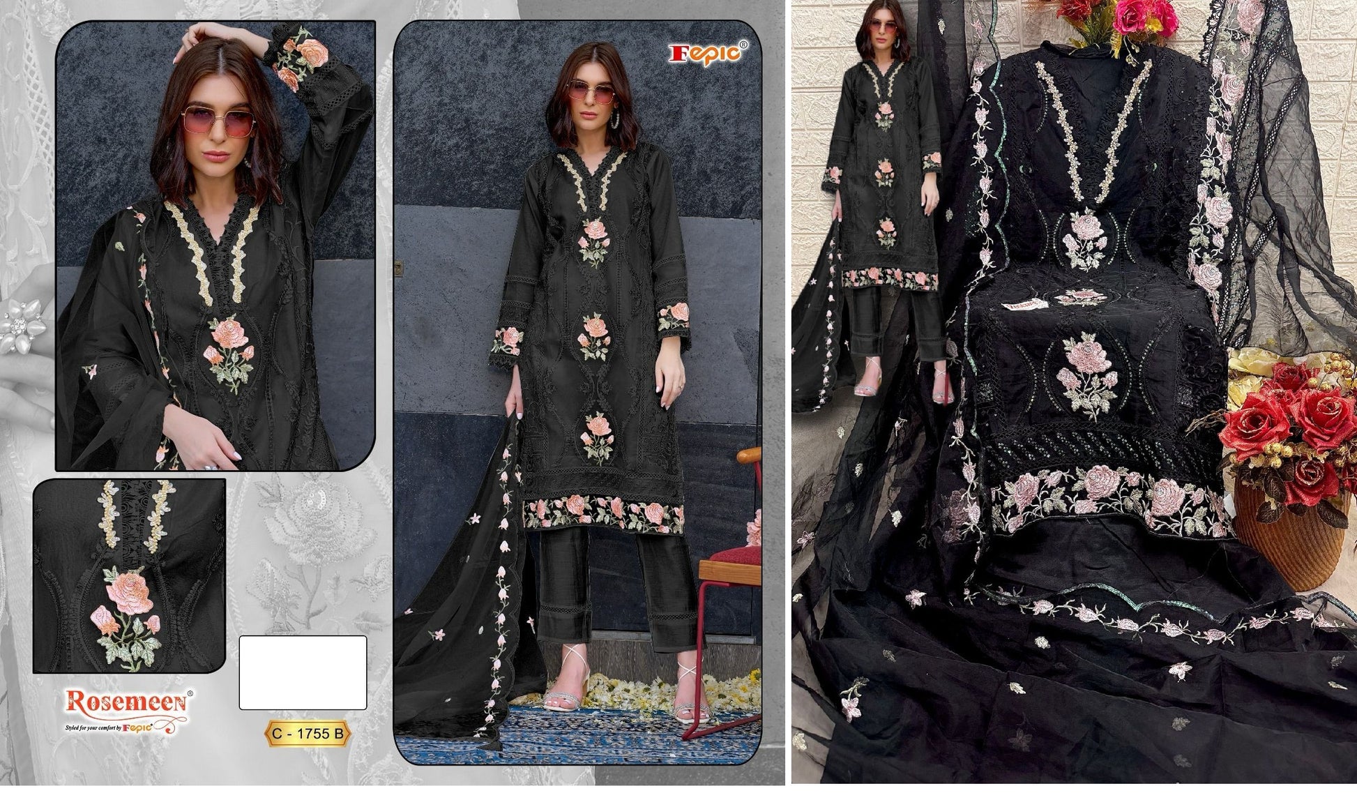 1755B Fepic Pakistani Salwar Suits