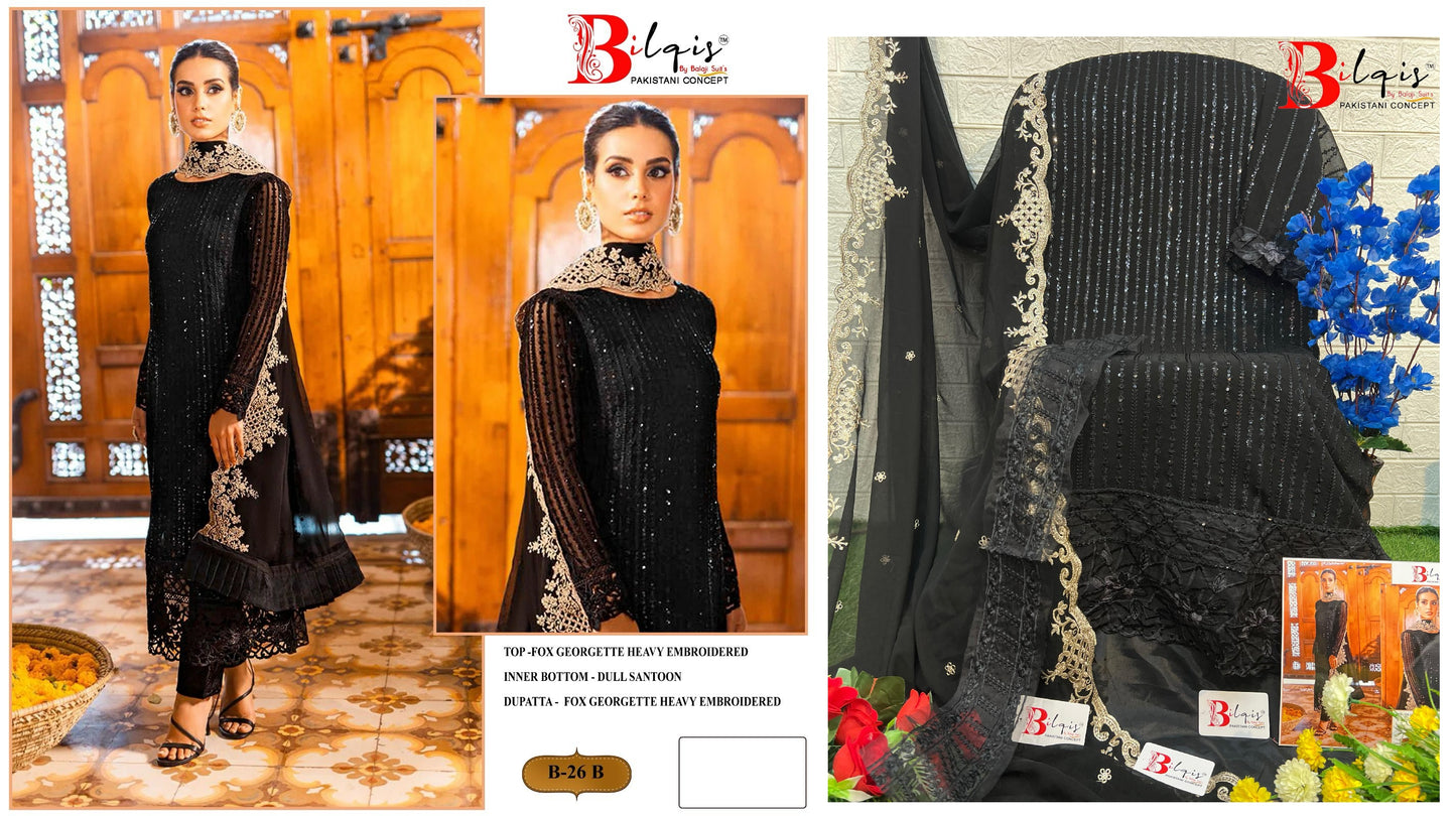 26B Bilqis Pakistani Salwar Suits