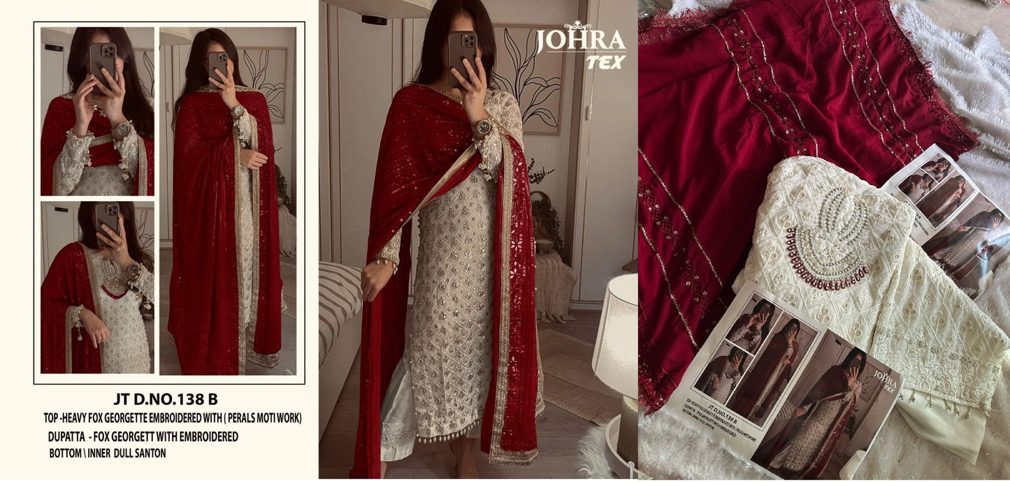 138B Johra Tex Pakistani Salwar Suits