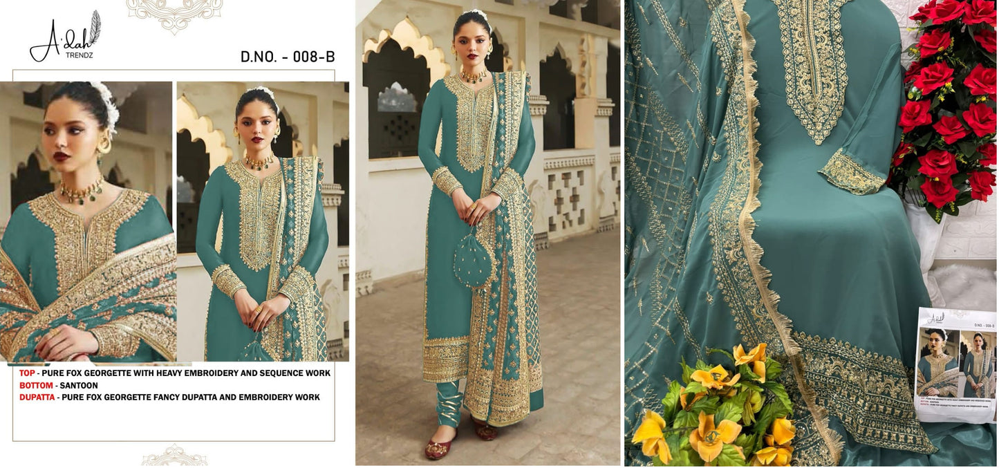 008B Adah Trendz Pakistani Salwar Suits