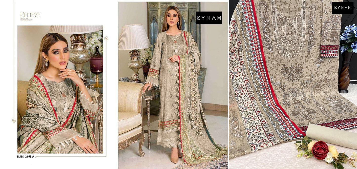 2159A Kynah Pakistani Salwar Suits