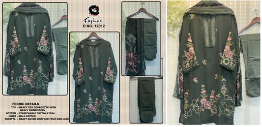 12012 Green Vs Fashion Pakistani Readymade Suits