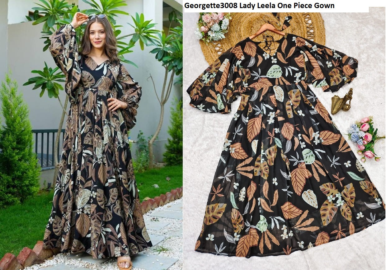 Georgette3008 Lady Leela One Piece Gown