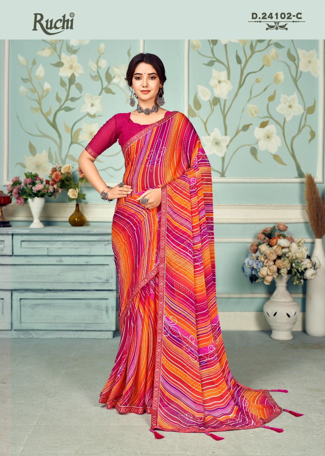 24102C Dhun Vol 4 Ruchi Sarees