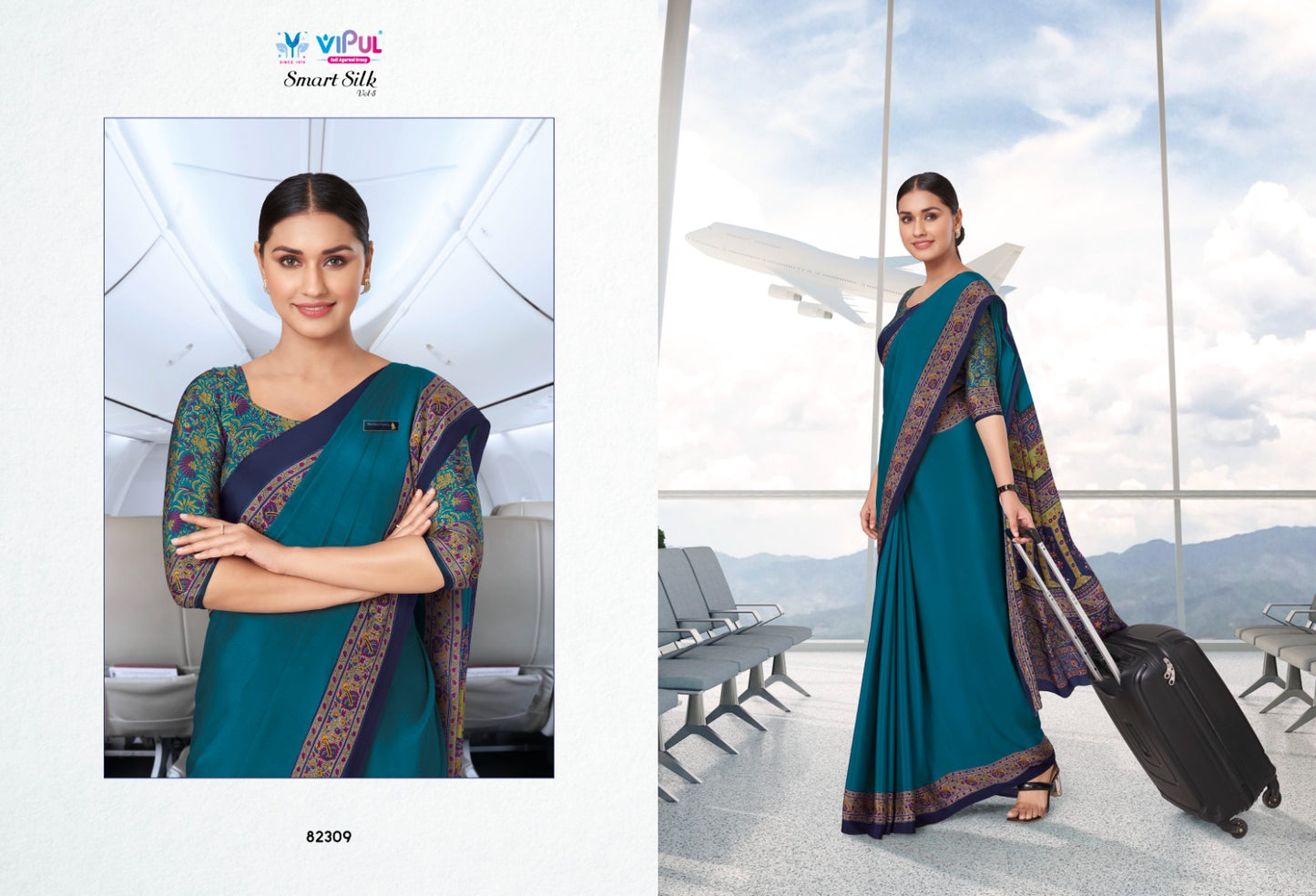 82309 Smart Silk Vol 5 Vipul Sarees
