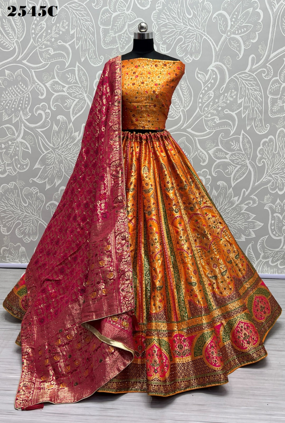 2545-C Anjani Art Lehenga Choli