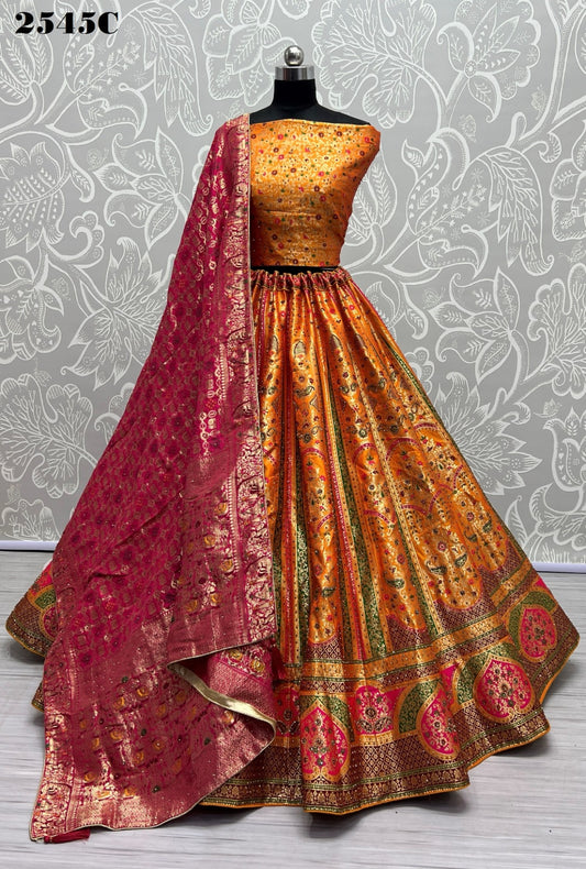 2545-C Anjani Art Lehenga Choli