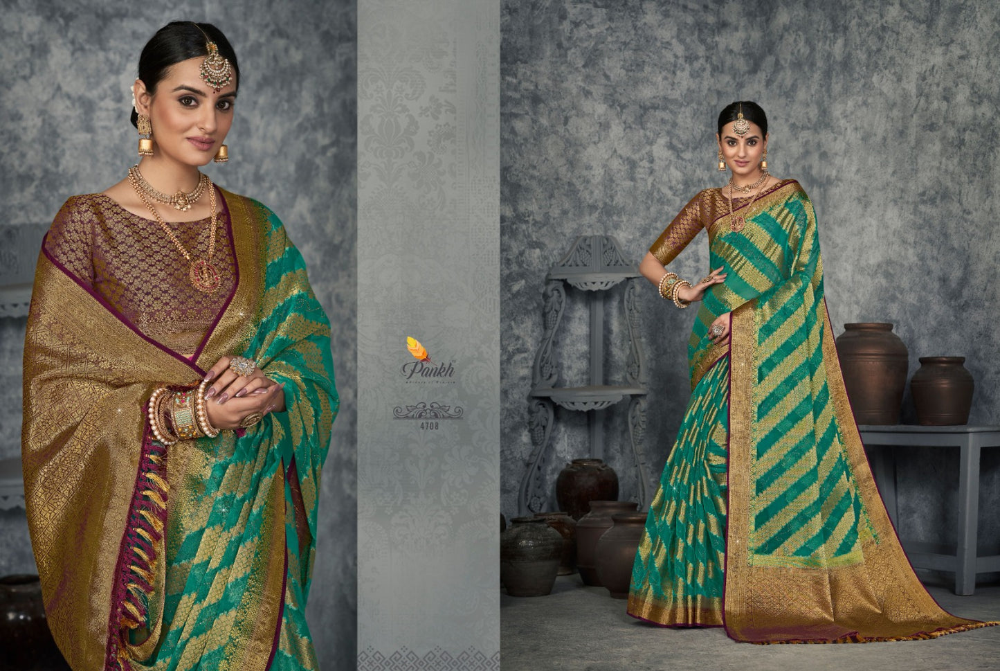4708 Suchitra Silk Vol 1 Pankh Sarees