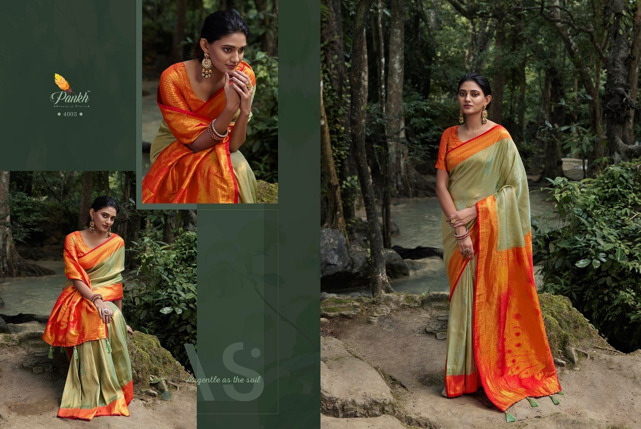4003 Parampara Vol 4 Pankh Sarees