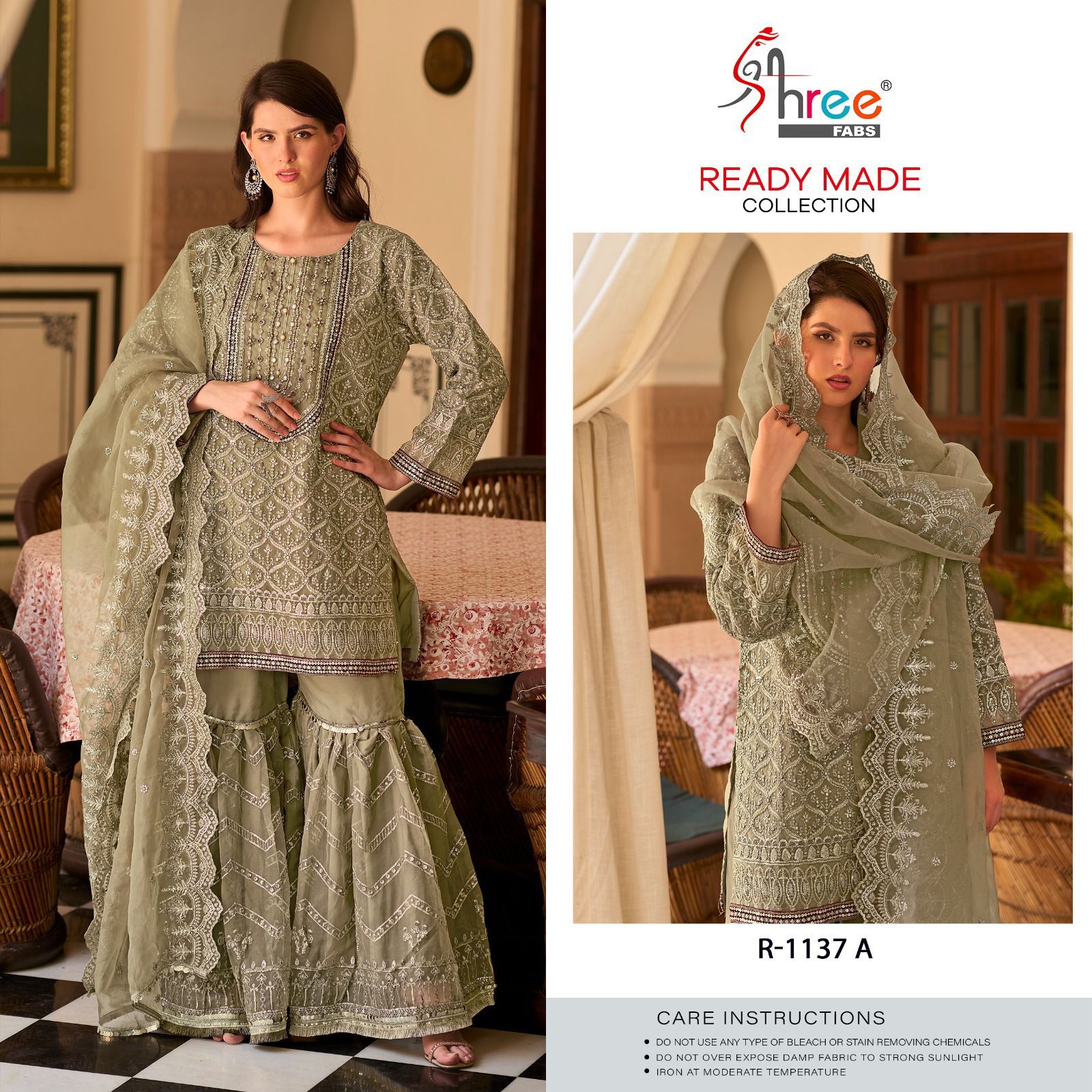 1137A Shree Fabs Pakistani Readymade Suits