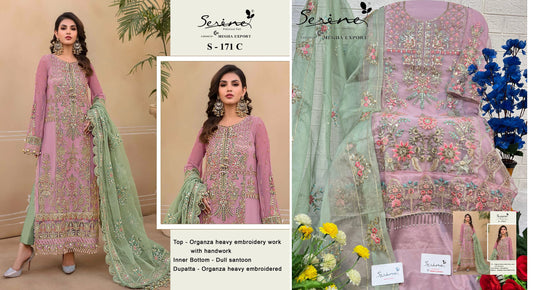171C Serine Pakistani Salwar Suits
