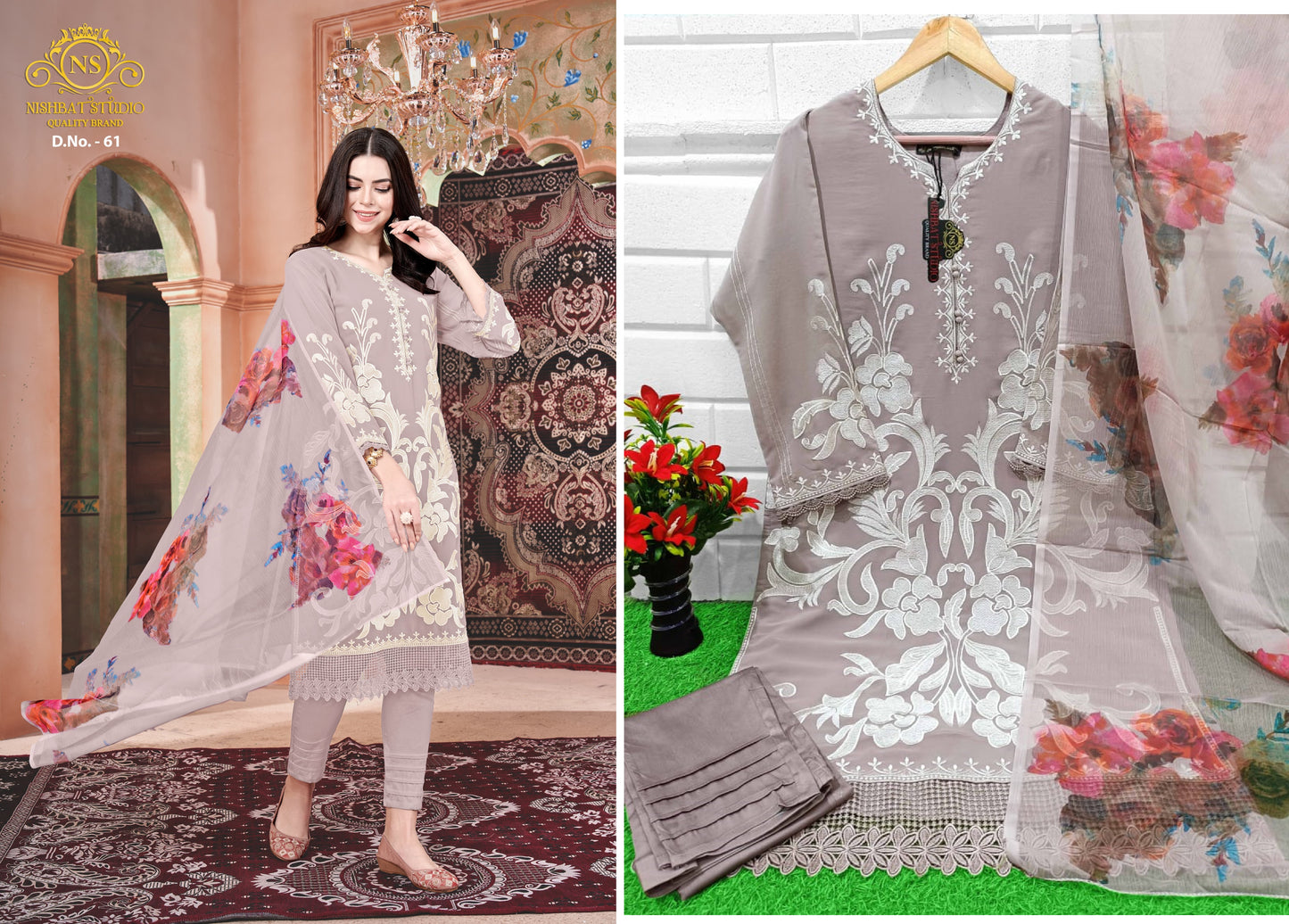 61 Nishbat Studio Pakistani Readymade Suits