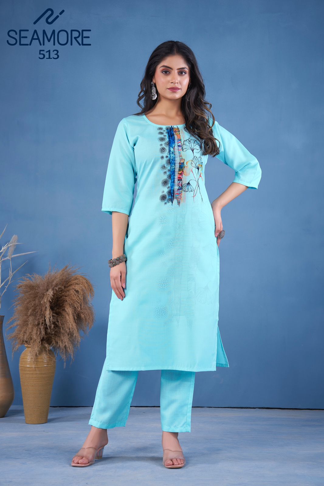 513 Subhadra Seamore Kurti Pant Set