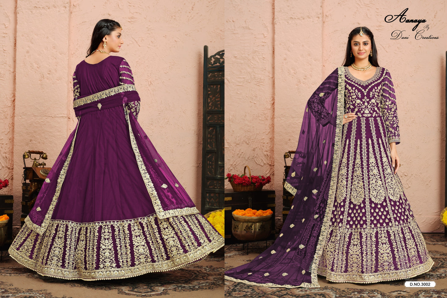 3002 Vol 130 Dani Creation Pakistani Salwar Suits