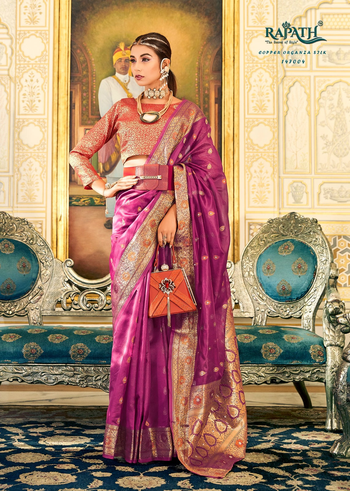 147004 Radiance Rajpath Sarees