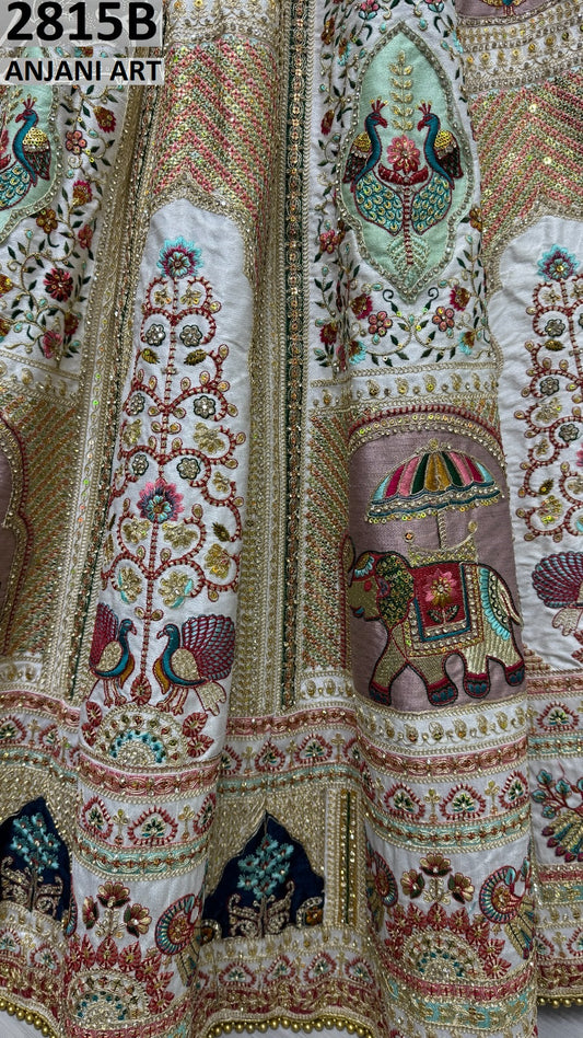 2815B Anjani Art Silk Lehenga Choli