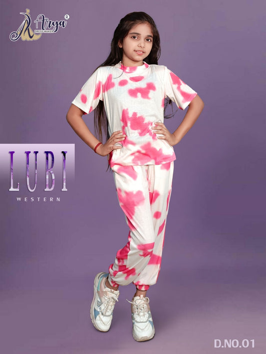Lubi 01 Adm Girls Co-Ord Set