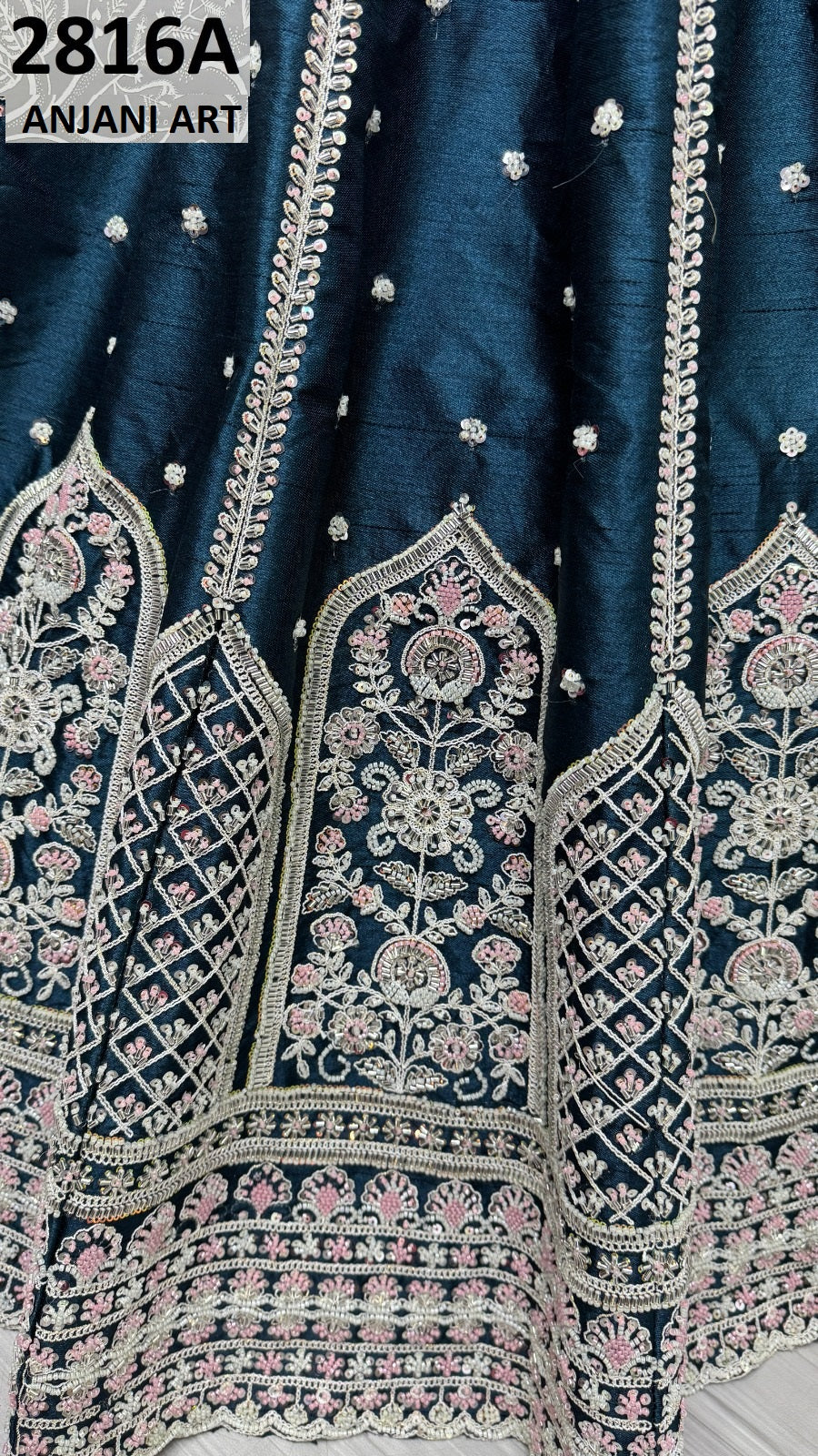 2816A Anjani Art Silk Lehenga Choli