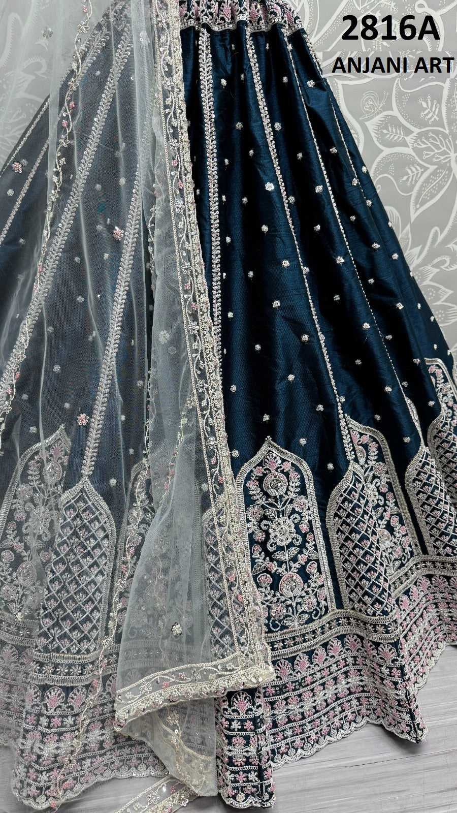 2816A Anjani Art Silk Lehenga Choli
