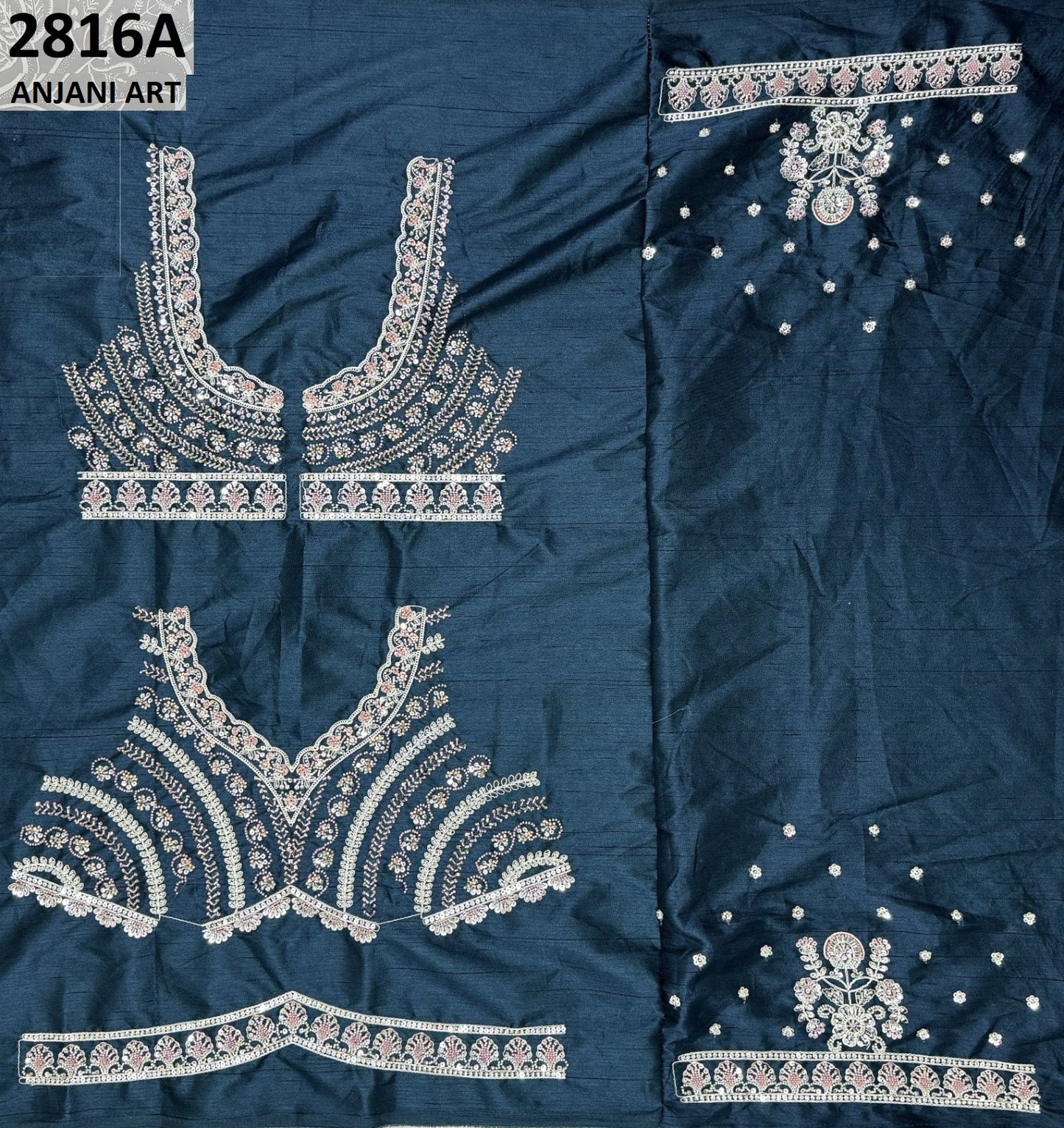 2816A Anjani Art Silk Lehenga Choli