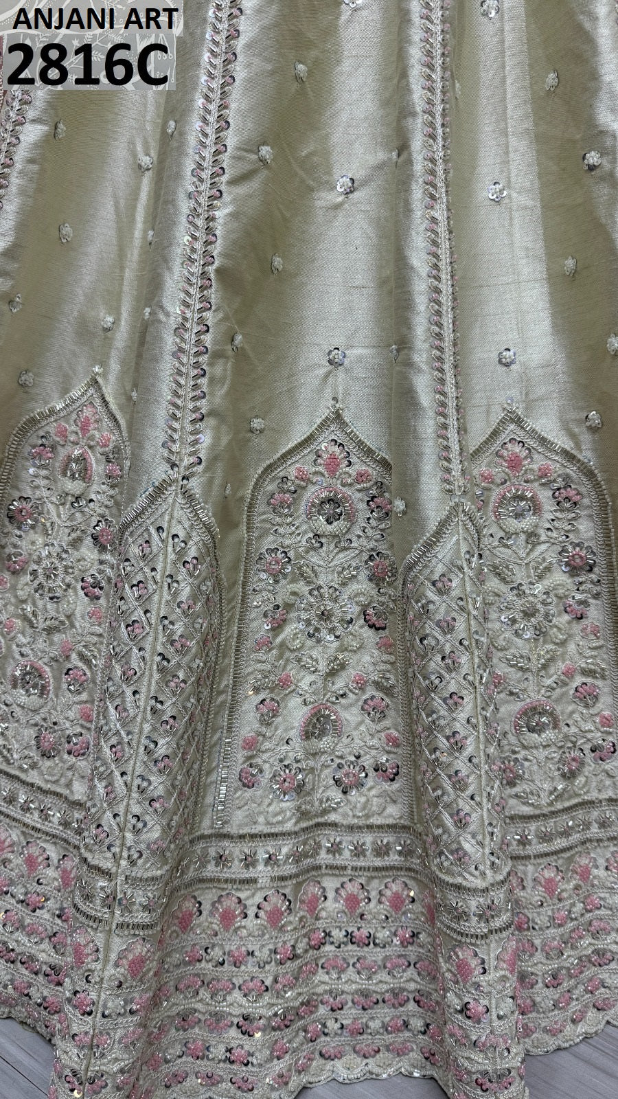 2816C Anjani Art Silk Lehenga Choli