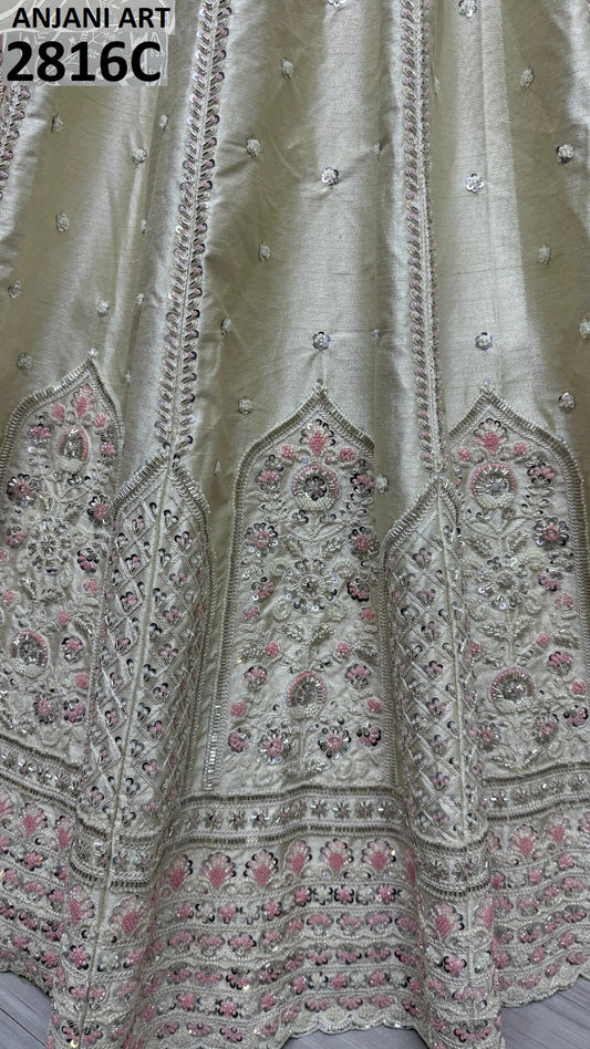 2816C Anjani Art Silk Lehenga Choli