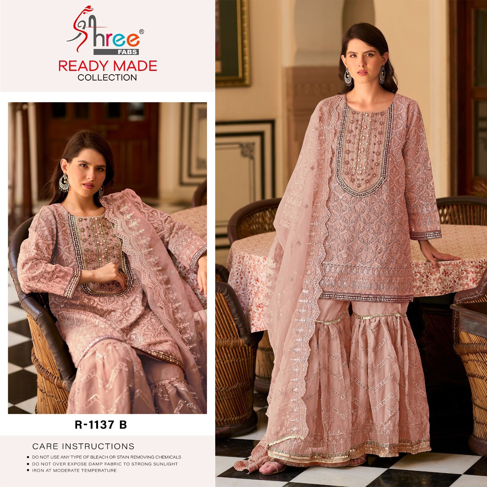 1137B Shree Fabs Pakistani Readymade Suits