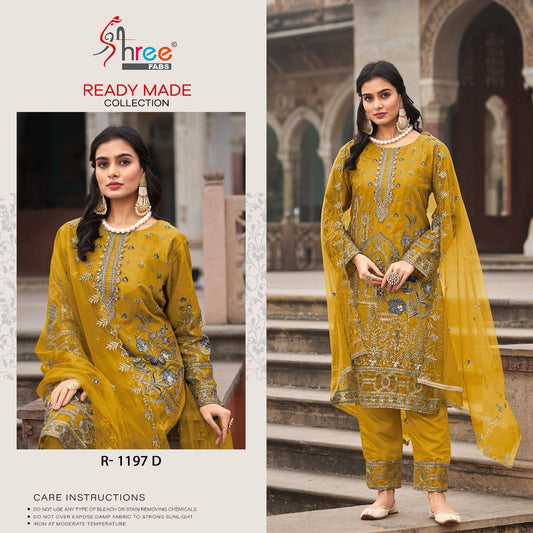 1197D Shree Fabs Pakistani Readymade Suits