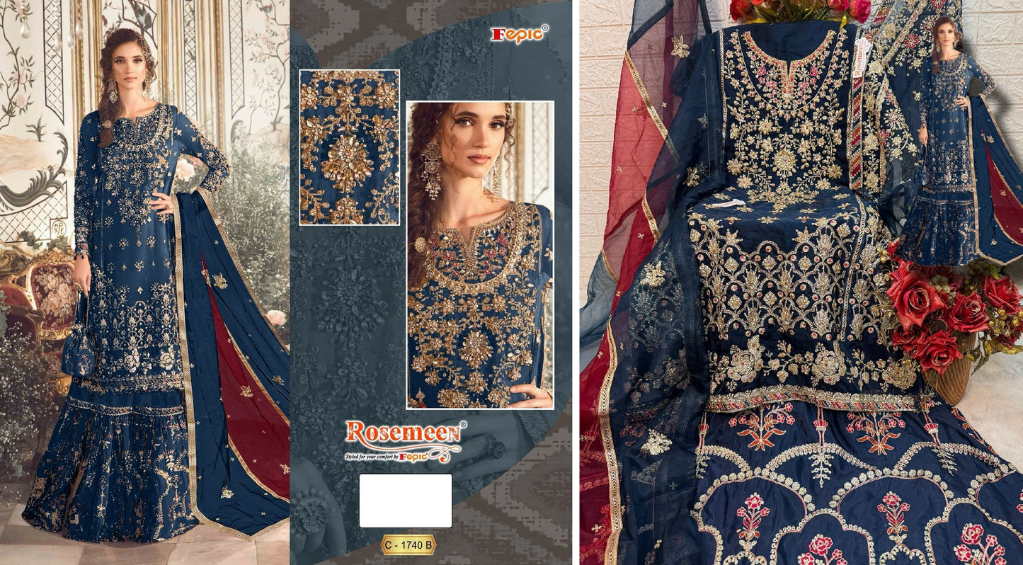 1740B Fepic Pakistani Salwar Suits