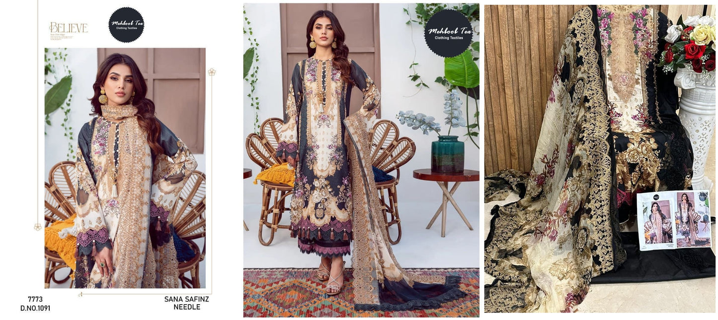 1091 Mehboob Tex Pakistani Salwar Suits