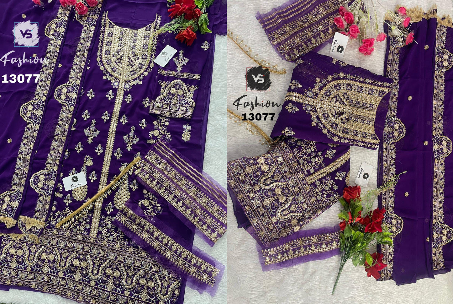 13077 Vs Fashion Pakistani Salwar Suits