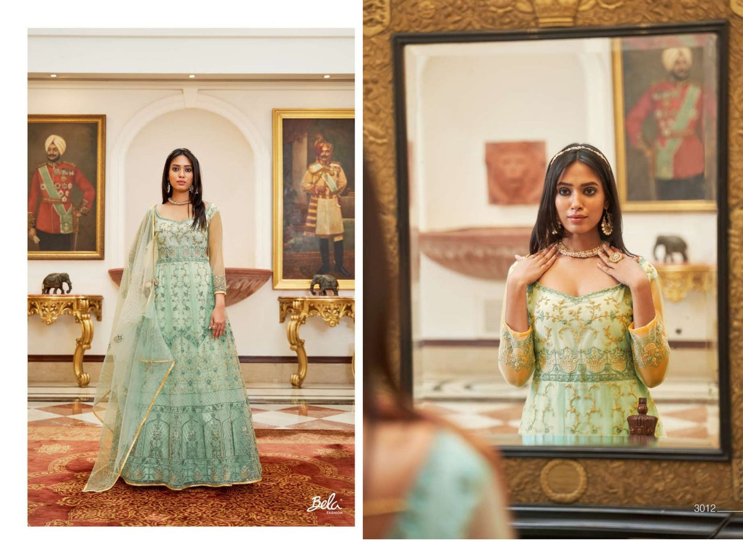 3012 Sabhyata Bela Fashion Unstitched Suits