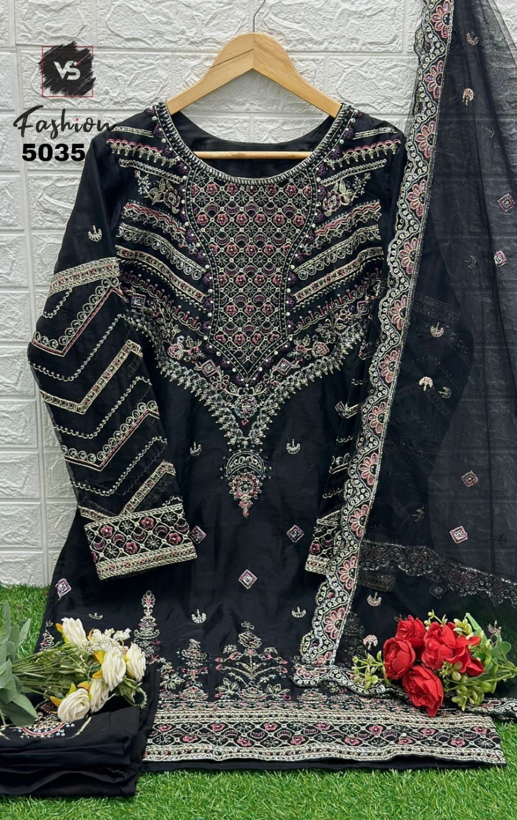 5035 Black Vs Fashion Pakistani Readymade Suits