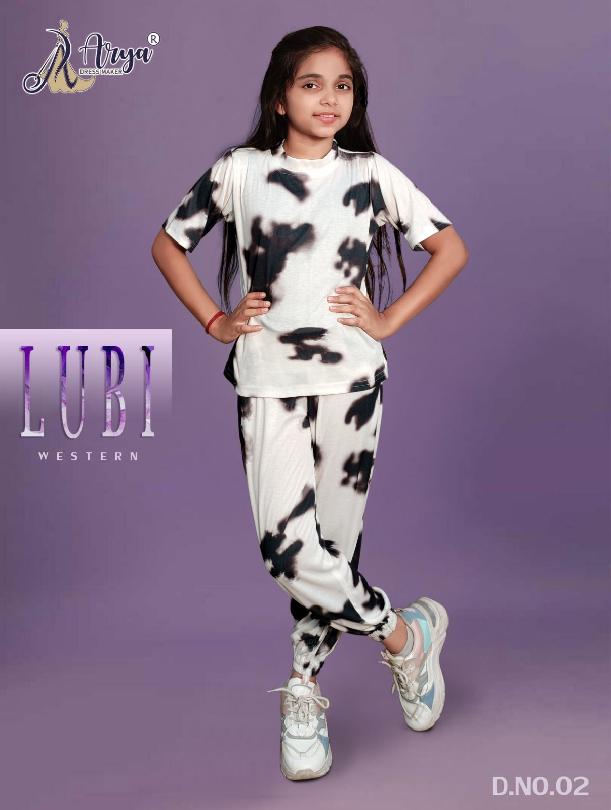 Lubi 02 Adm Girls Co-Ord Set