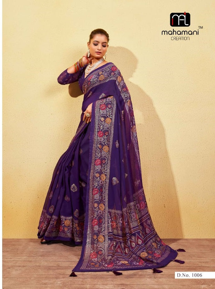 1006 Anguri Vol 1 Mahamani Creation Sarees