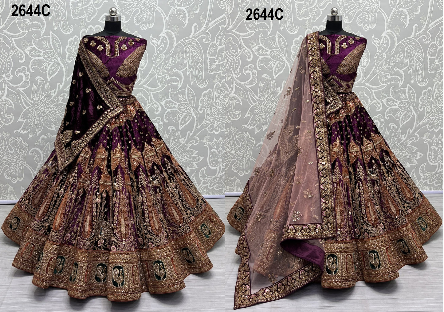 2644C Anjani Art Lehenga Choli