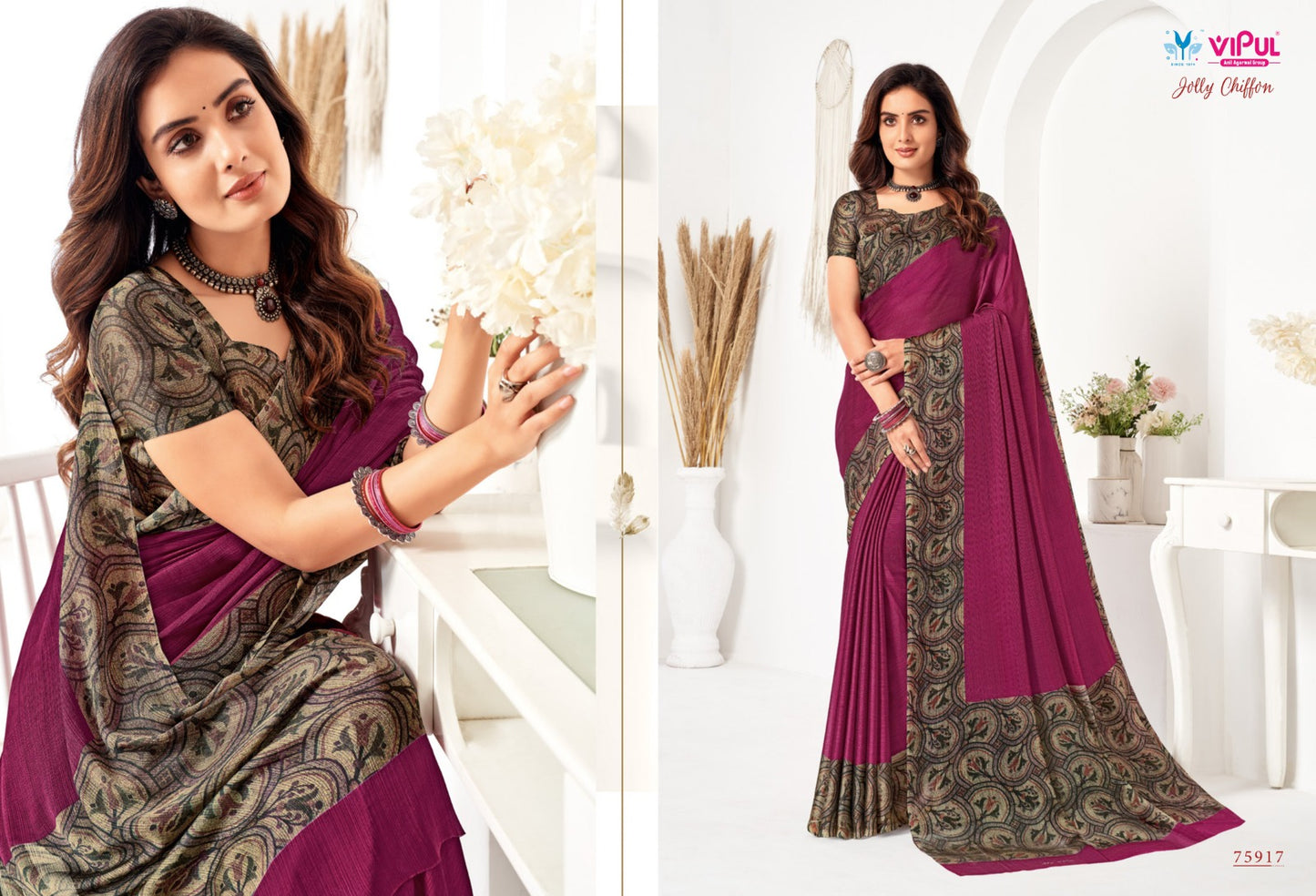 75917 Jolly Vipul Sarees