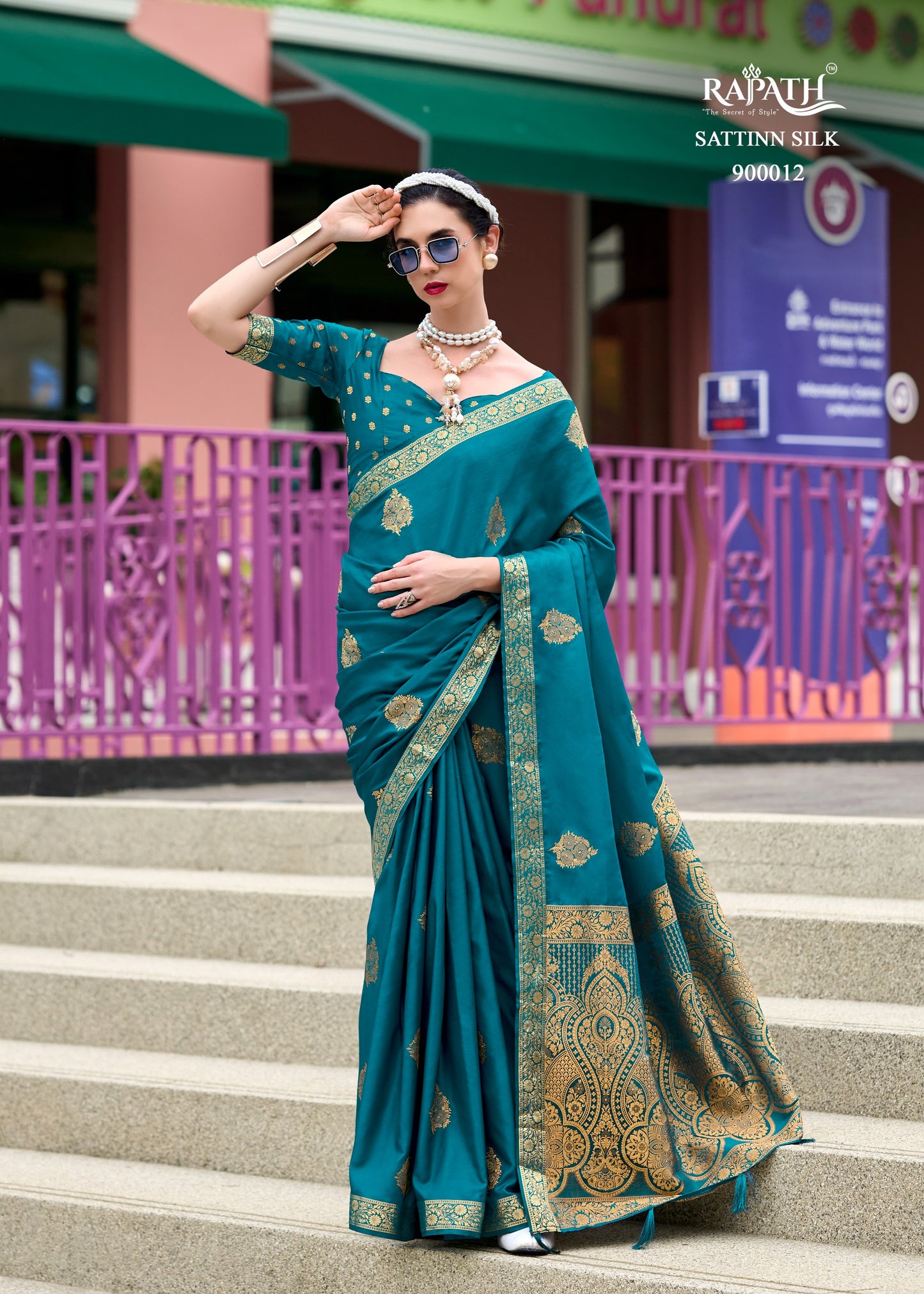 900012 Honey Bee Rajpath Sarees