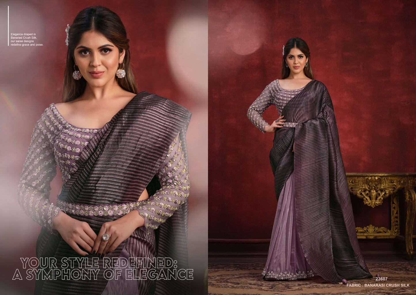 23607 Kimaya Mahotsav Ready To Wear Saree